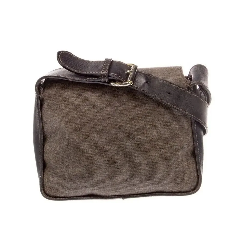 Vintage Fendi Tone Flap Shoulder Bag‎ Rare